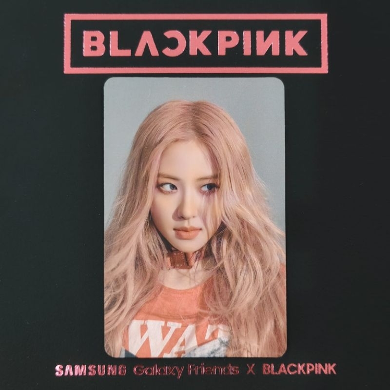 Photo Card Blackpink X Samsung Official