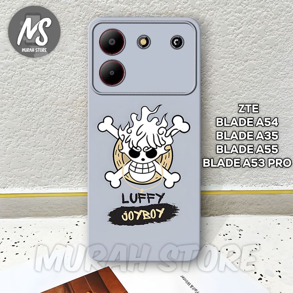 [Softcase] ZTE BLADE A54 TERBARU Bahan Karet Lentur [MS6 Motif Gambar ANIME] Case ZTE BLADE A54/BLAD