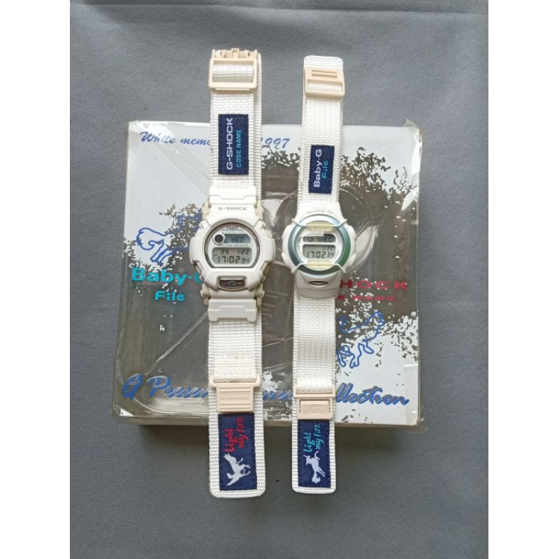 Gshock DW0097 BabyG BG097 Couple Vintage