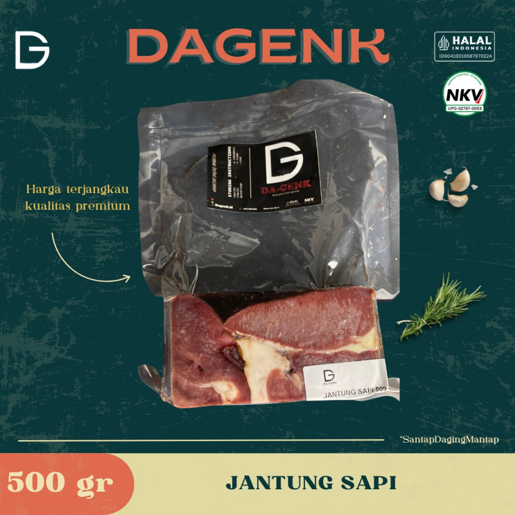 

Jantung Sapi 500gr PREMIUM dan TERMURAH SHOPEE