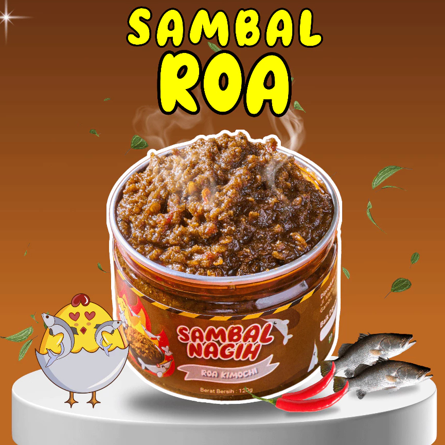 

Makanan Sambal Ikan Roa Khas Manado Sambal Nagih Rasa Pedas Nampol Gurih Asin Ukuran Sambal Roa Toples