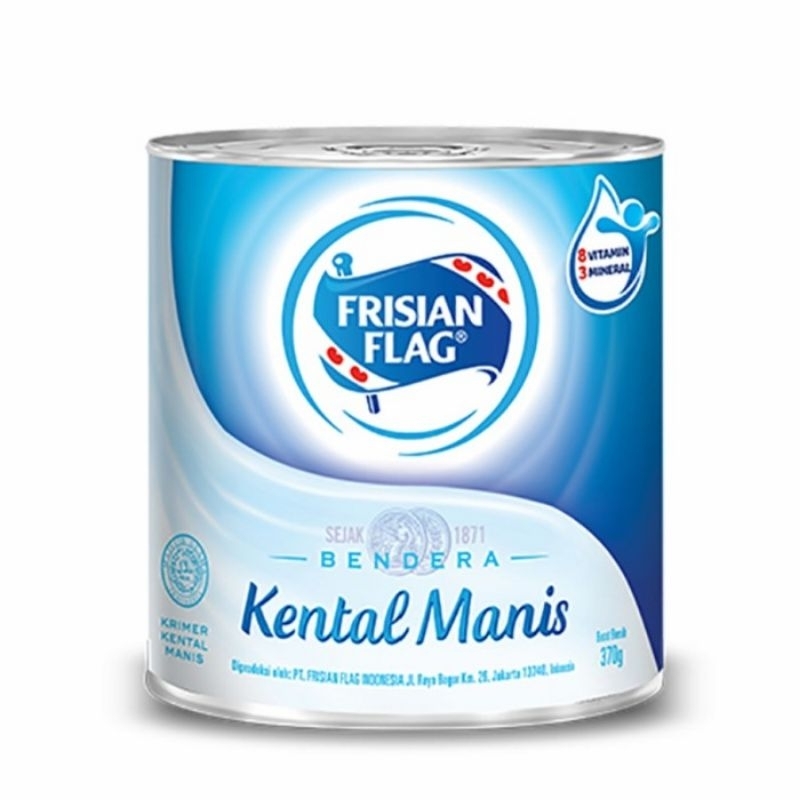 

FRISIAN FLAG Susu Kental Manis Putih 370 g