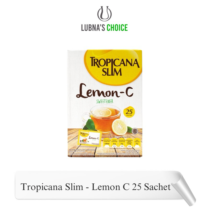 

Tropicana Slim Sweetener Lemon-C 1 Box