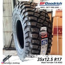 BFGoodrich MUD-TERRAIN KM3 size 35X12.5R17LT - Ban Mobil