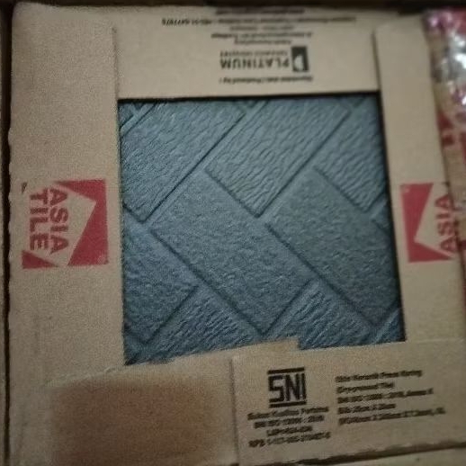 KERAMIK ASIA TILE GALAXY BLACK 25x25 kw3/dus (permukan kasar)