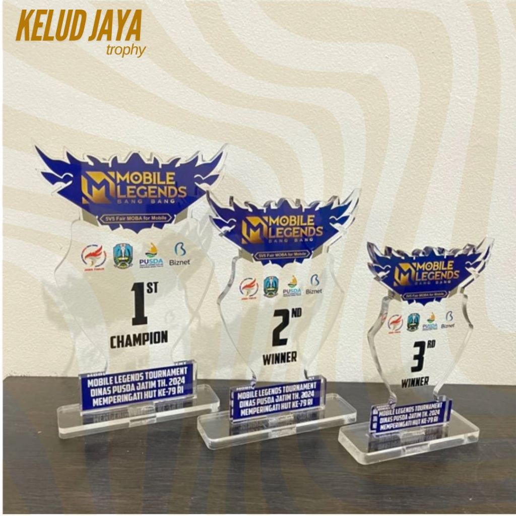Piala Mobile Legend Akrilik Custom