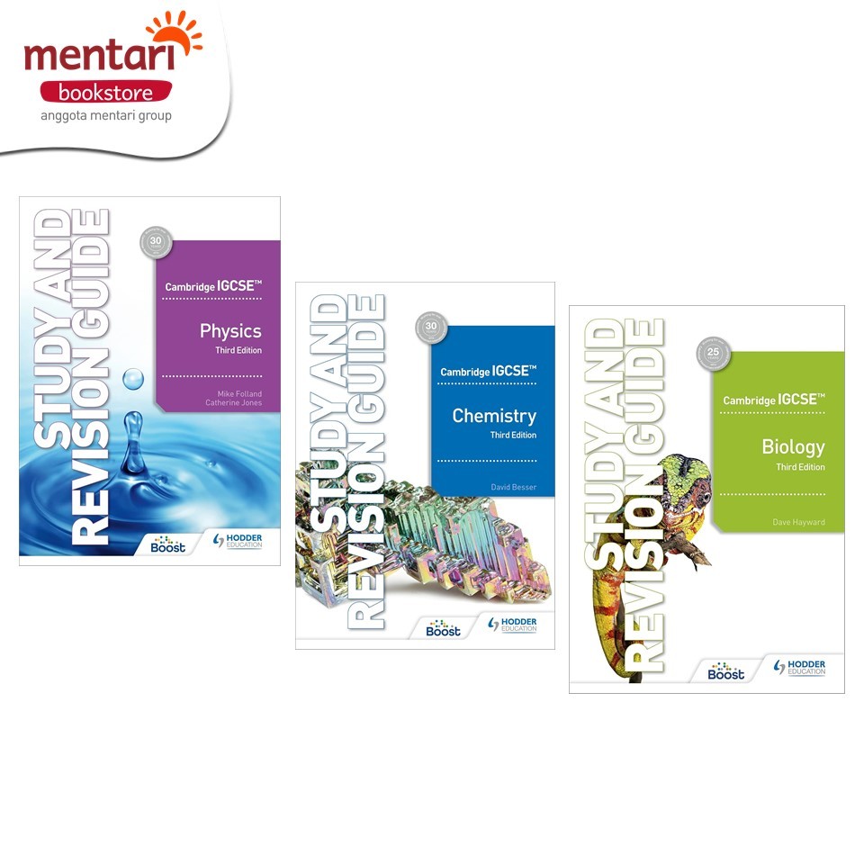 Cambridge IGCSE Study and Revision Guide Third Edition | Physics | Chemistry  | Biology