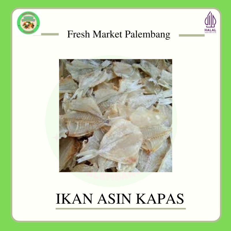 

Ikan Asin Kapas -Fresh Market Palembang-