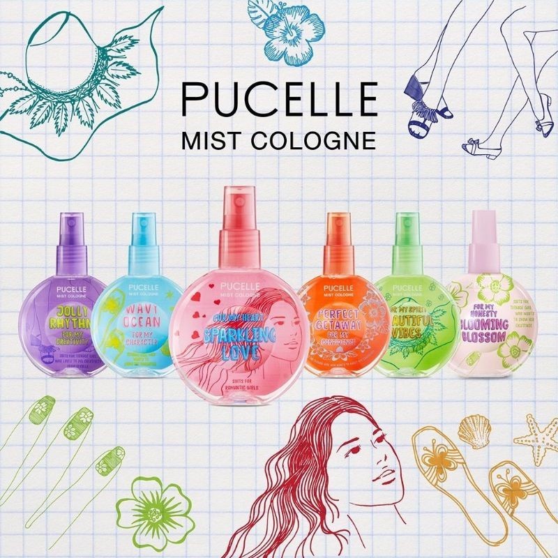 PUCELLE Mist Cologne 150ml