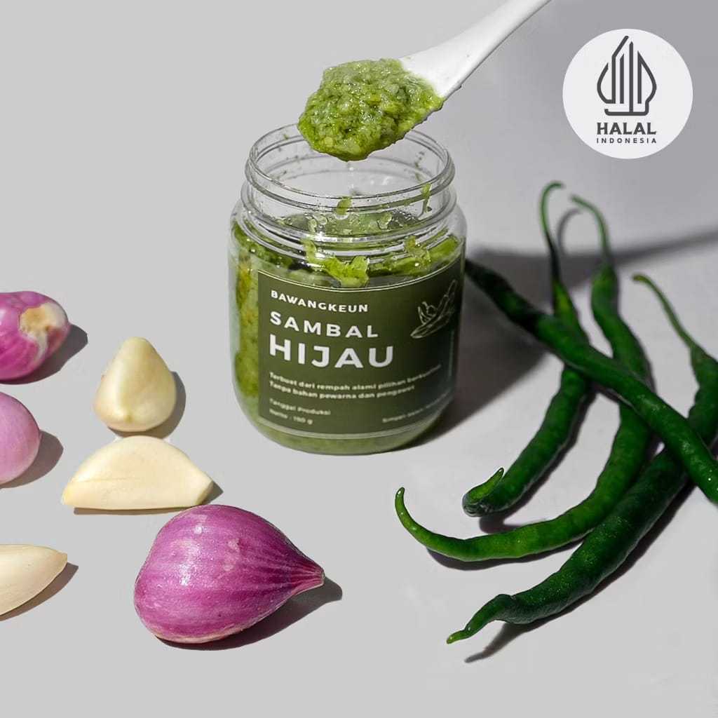

Sambal Hijau by Bawangkeun Bumbu 150gr