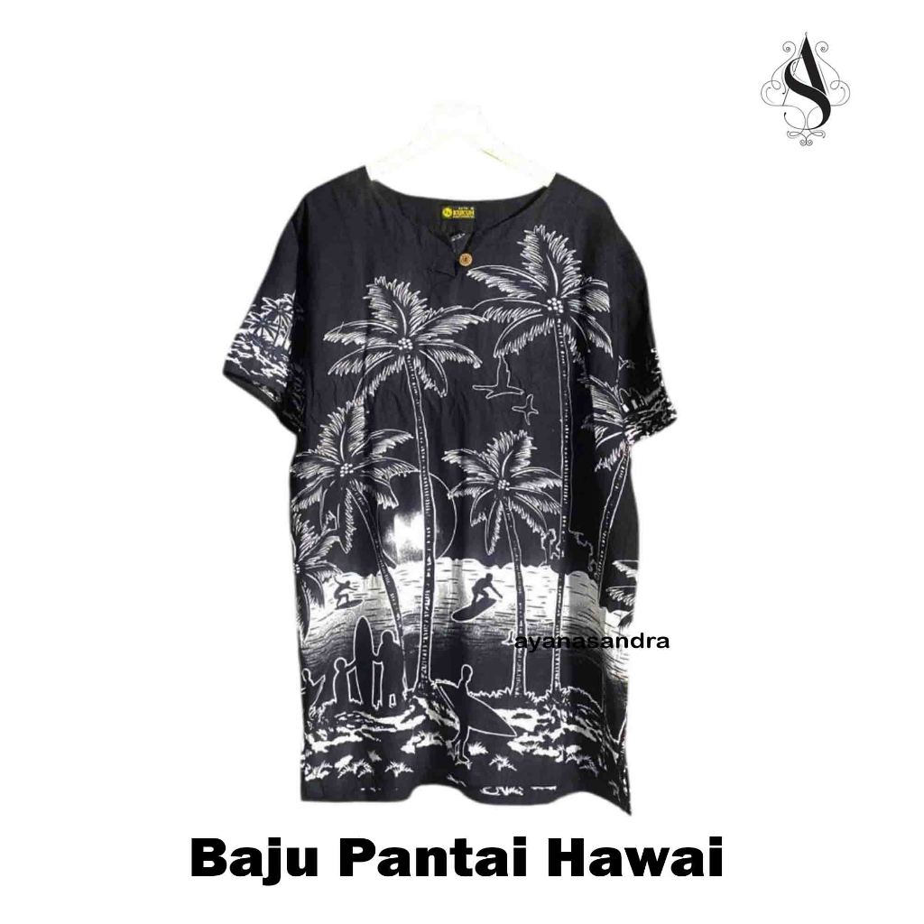 Baju pantai pria wanita - baju pantai bali - baju santai - baju bali