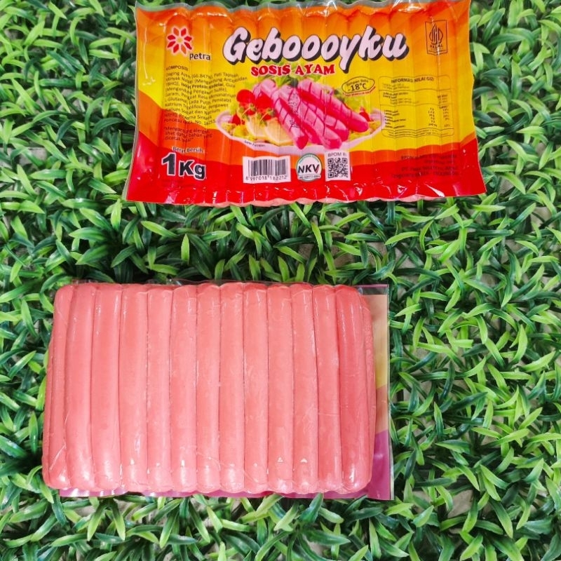 

Geboooyku Sosis Ayam Merah - Berat 1kg