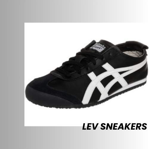onitsuka tiger mexico66 black white