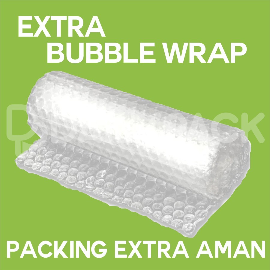 

EXTRA BUBBLE WRAP - PACKING TAMBAHAN