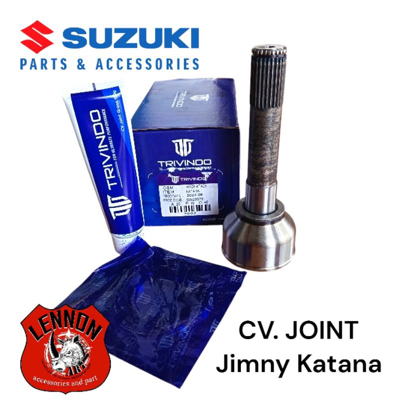 cv join as luar roda depan suzuki jimny katana TRIVINDO