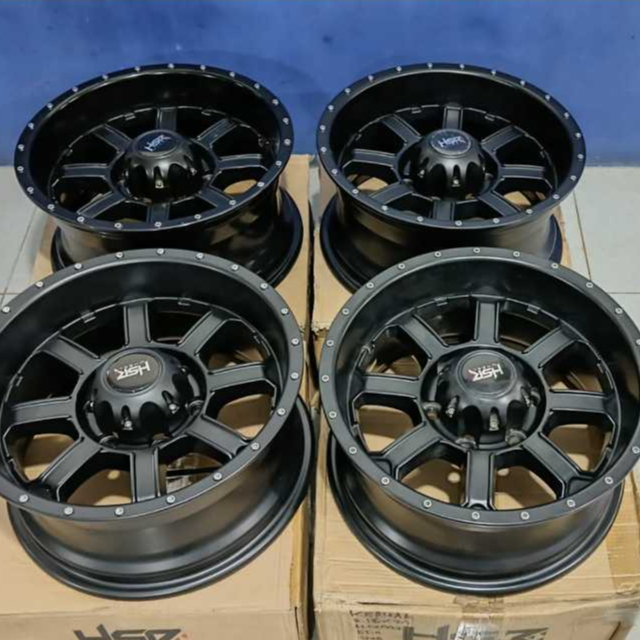 Velg Pelg Mobil HSR Ring 16 Lubang 6x139,7 Lebar 7,5 Et0 Warna Smb - Toko Velg Jakarta Timur