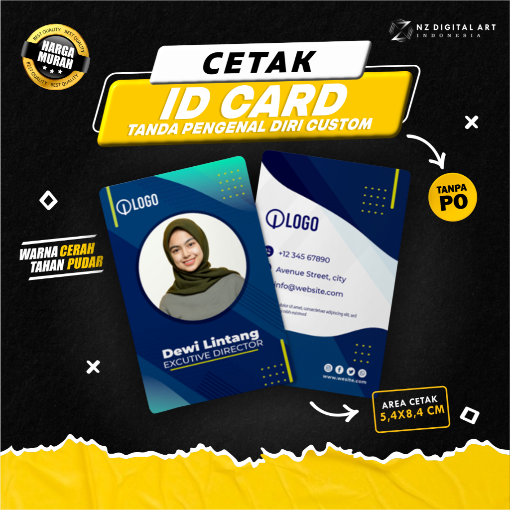 

ID CARD PREMIUM - BAHAN TEBAL PREMIUM