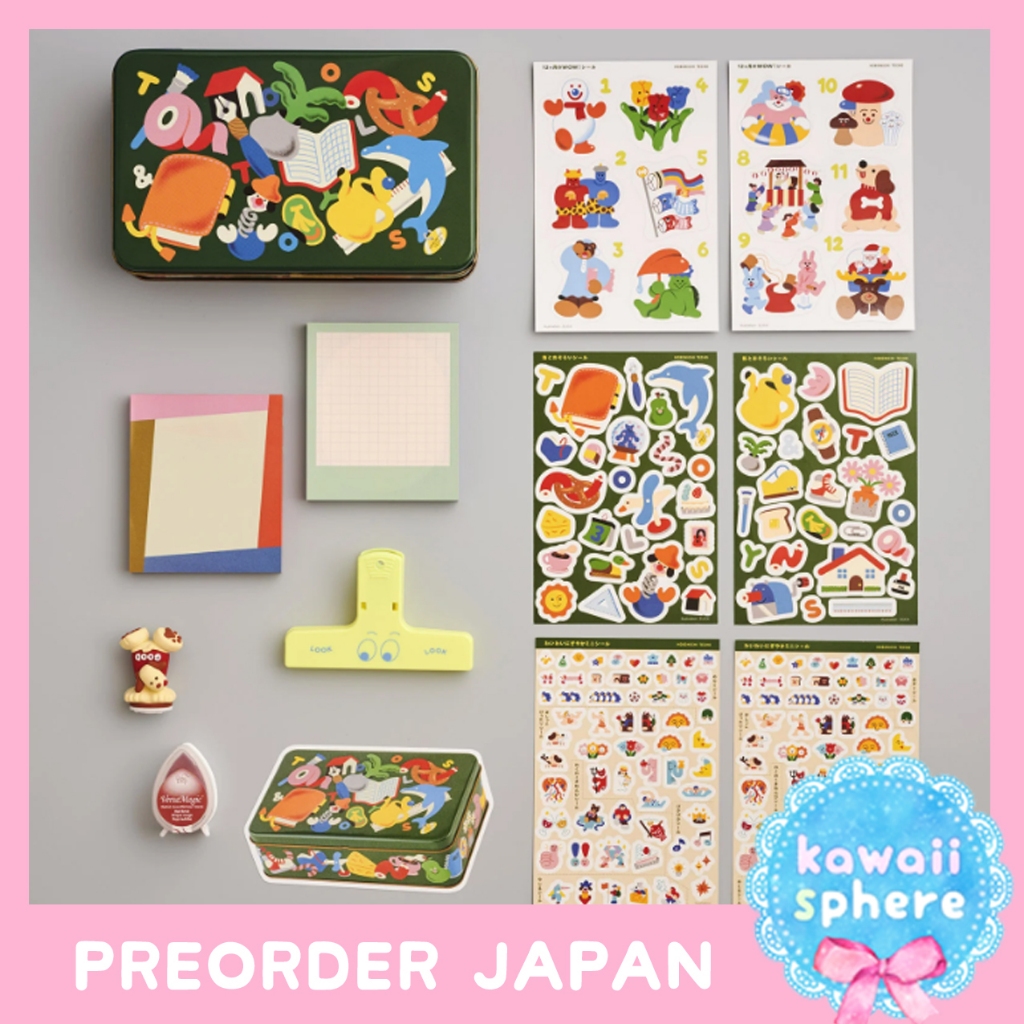 

Hobonichi Stationery Set - Tools & Toys Box | Preorder Handcarry Japan