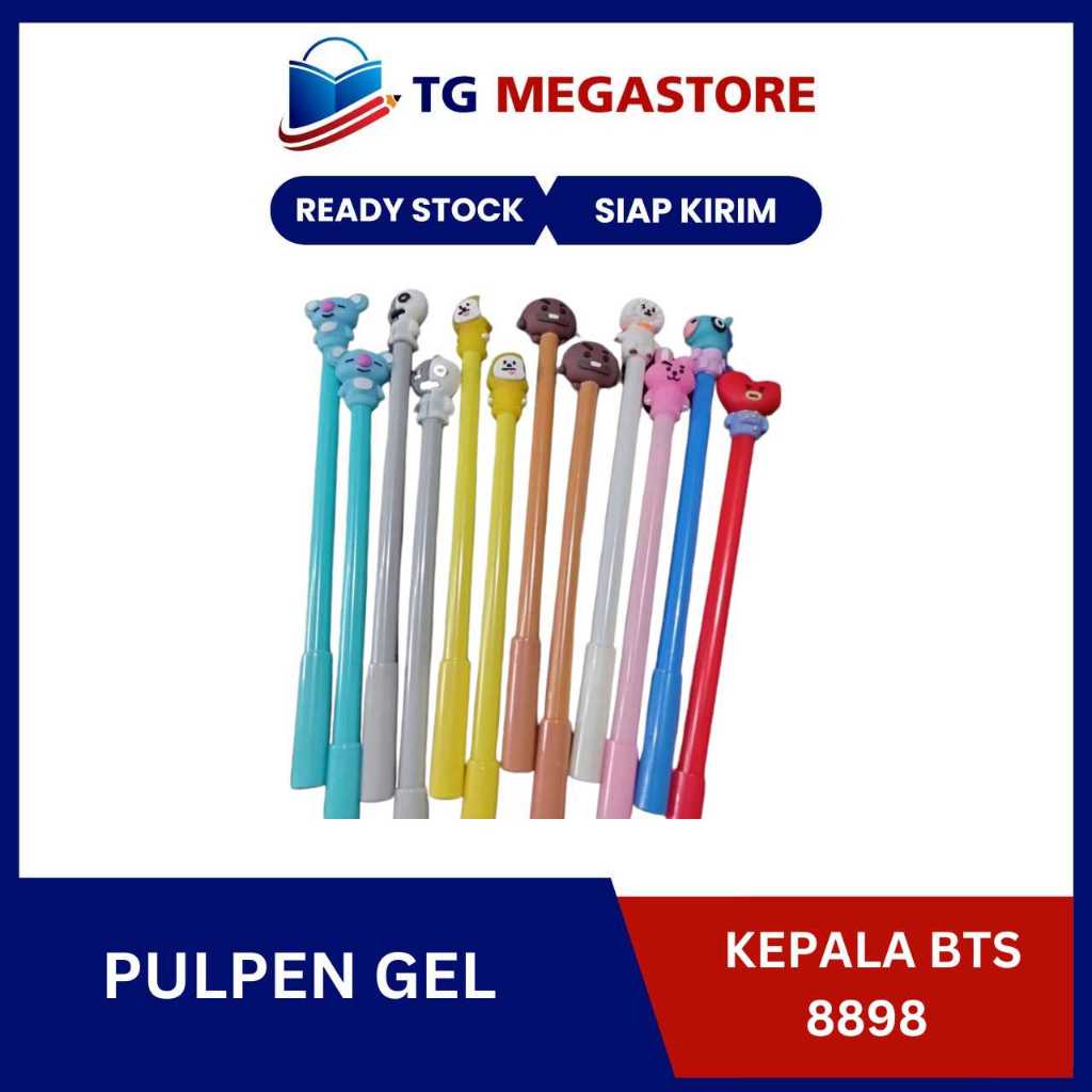 

PULPEN GEL KEPALA BTS 8898