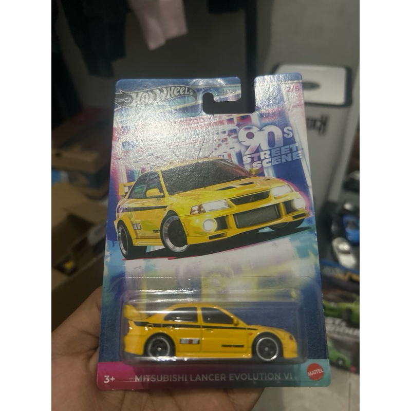 hotwheels 90s street scene mitsubishi lancer evolution VI