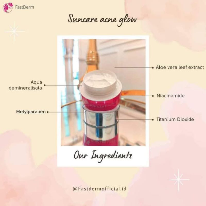 SUNCARW ACNE GLOW FAST DERM SKINCARE