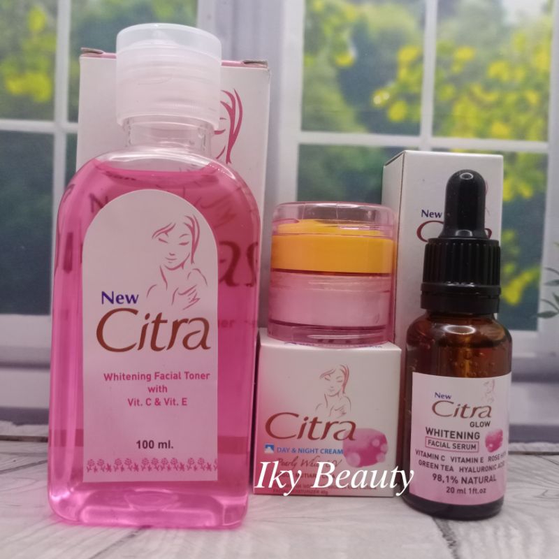 paket CITRA 4in1 ( Krim Siang - Krim Malam - Serum - Toner )