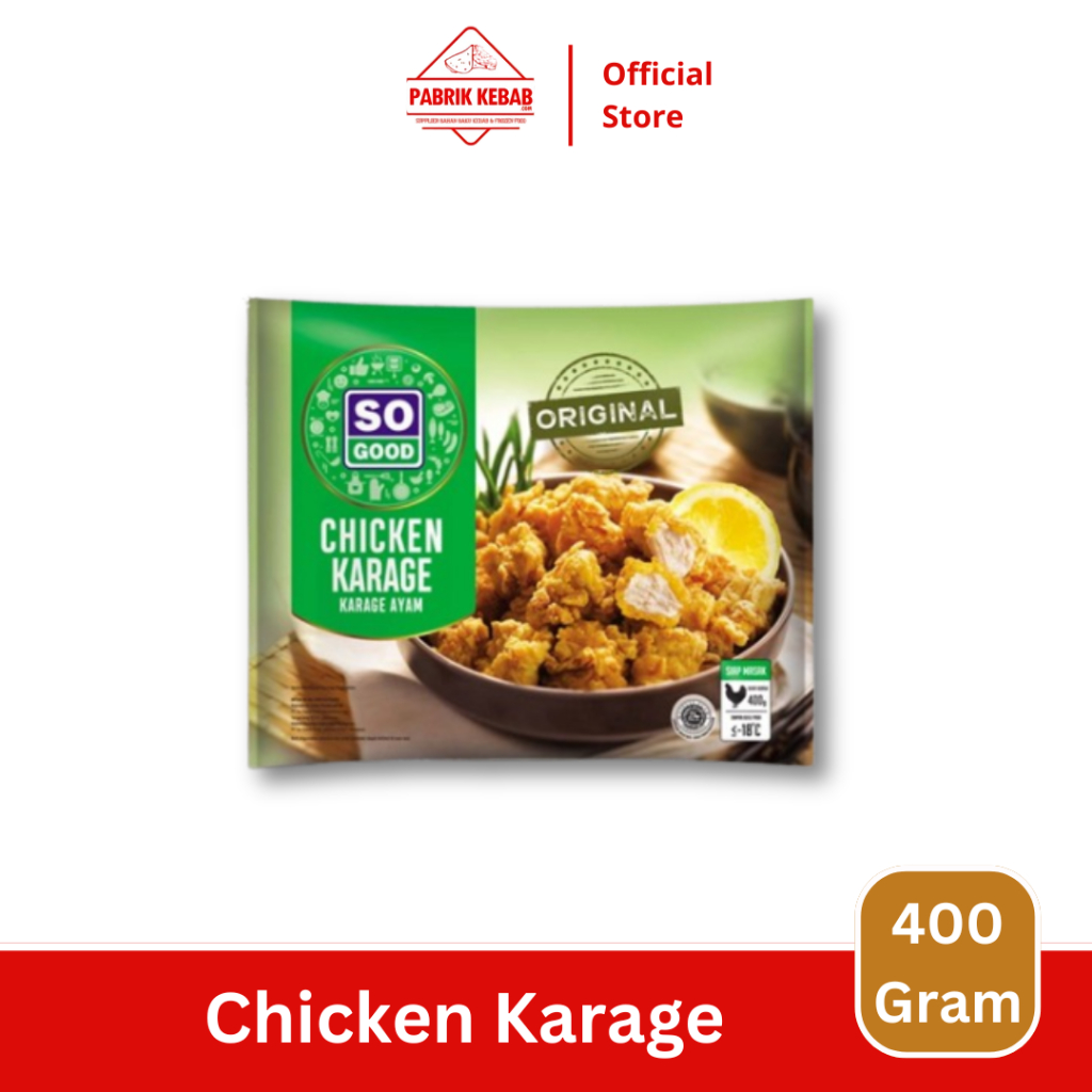 

SO GOOD CHICKEN KARAGE 400gr