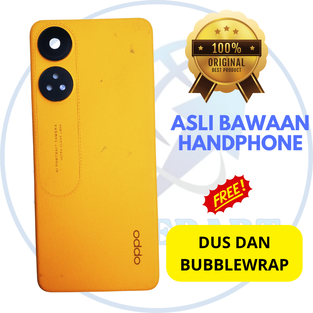 Tutup backdoor belakang / back cover hp Oppo reno 8t asli original copotan cabutan bawaan