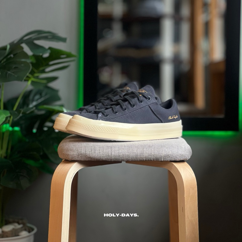 Sepatu Converse Chuck 70 Ox Marquis Nightfall Grey Gold Original Resmi