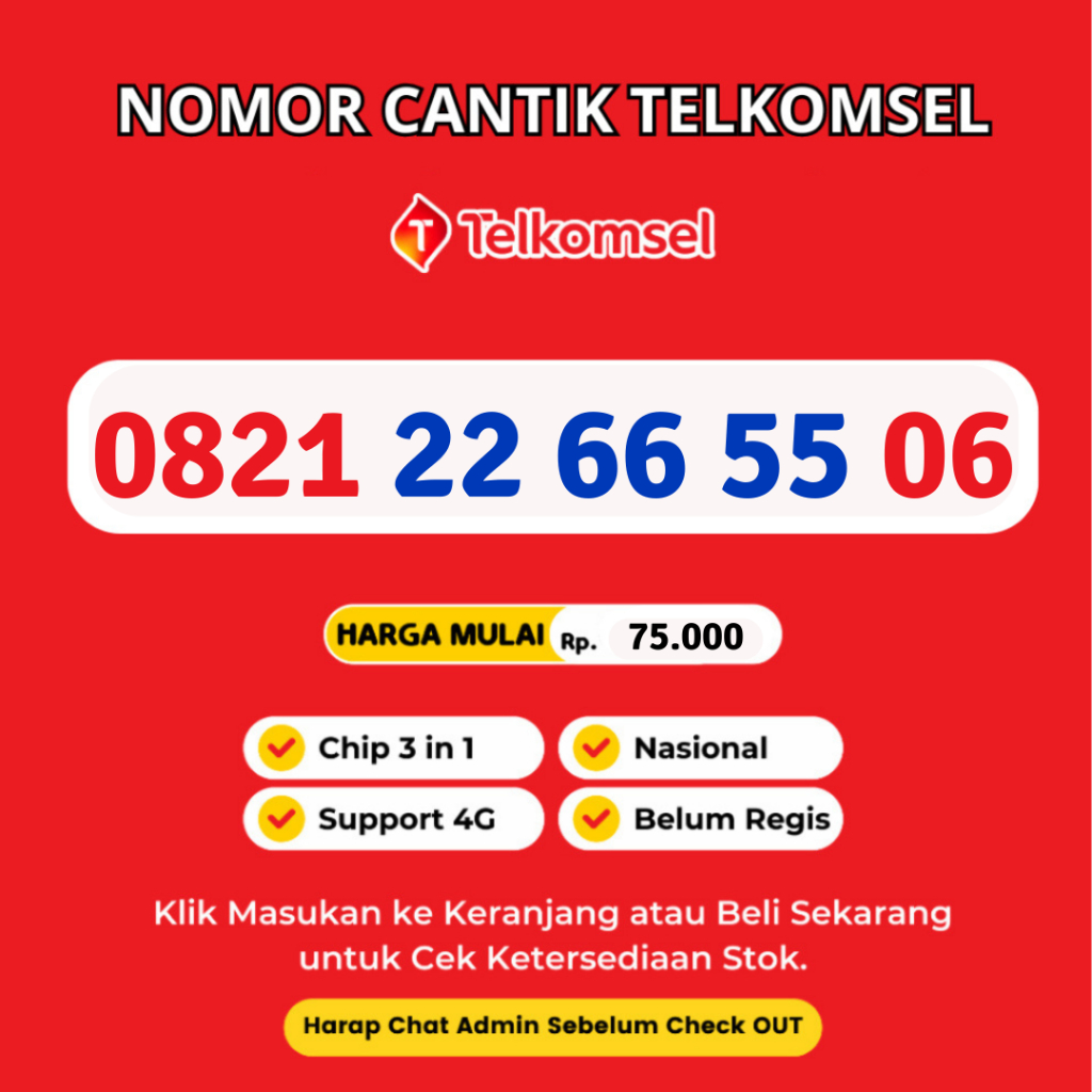 Nomor Cantik Telkomsel Murah Rapi Seri AA BB CC - Kartu Perdana Cantik SimPati Murah dan Rapi Seri A