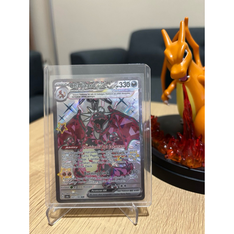 Kartu Pokemon Charizard EX Terastar SSR 2024 🇲🇨