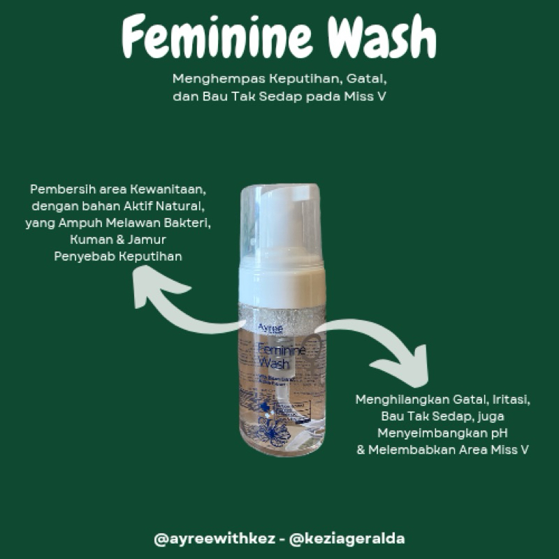 Feminine Wash Ayree by Ayrianti