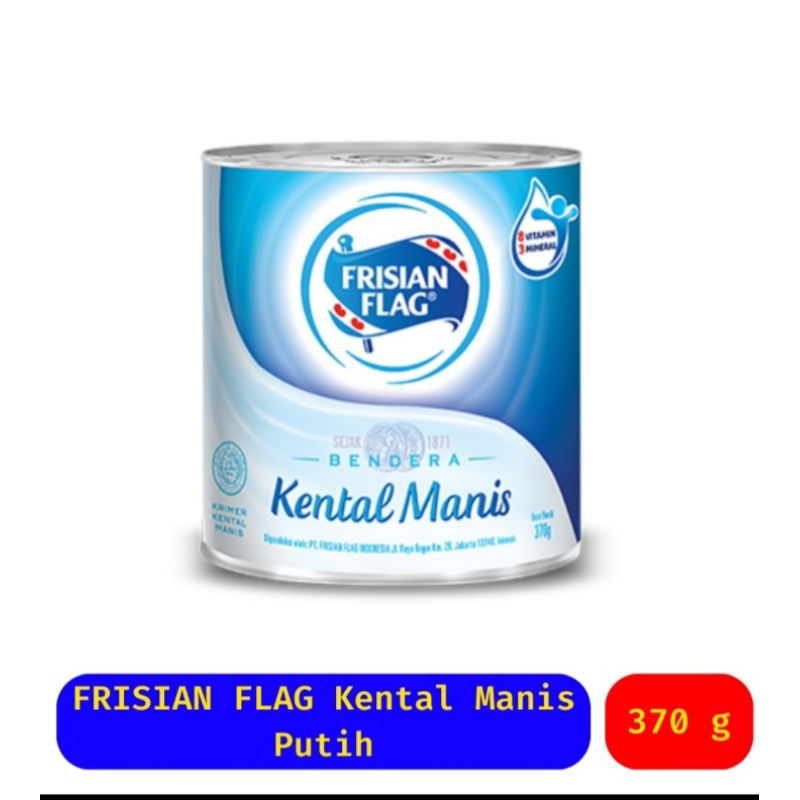

Susu kental manis Bendera 370gr kaleng