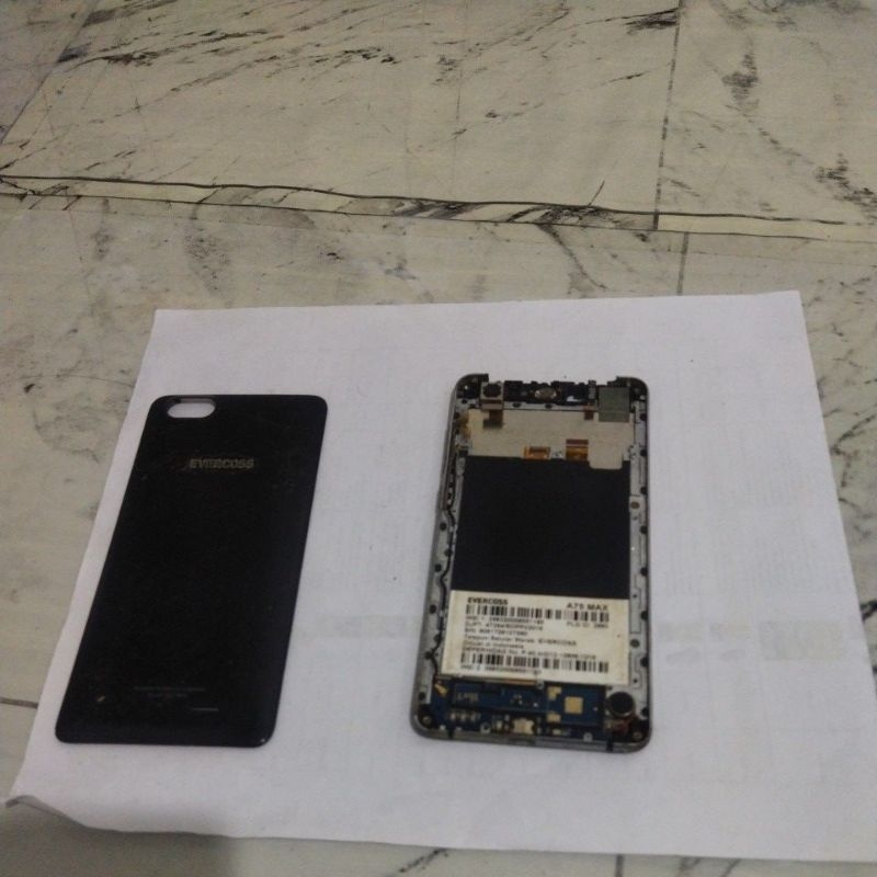 Backdoor evercoss a75 max Tatakan Evercoss a75 max