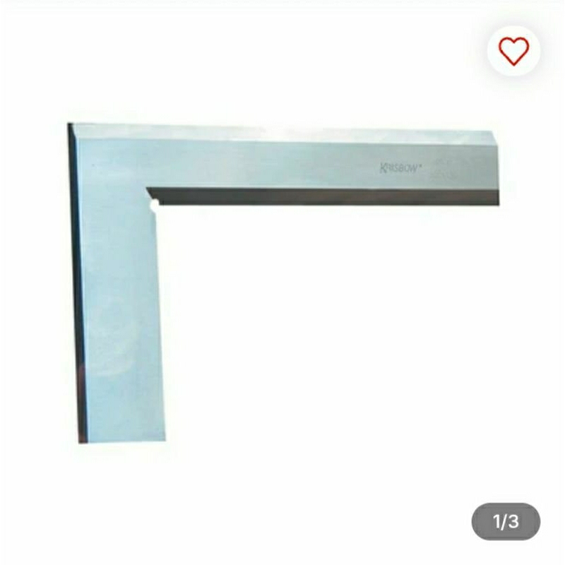 

Krisbow Penggaris Siku Stainless 20x13 Cm