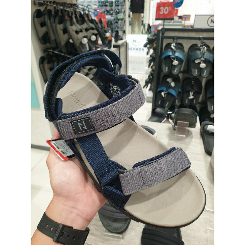Nevada sandal tali pria ringan dan empuk size 39-43