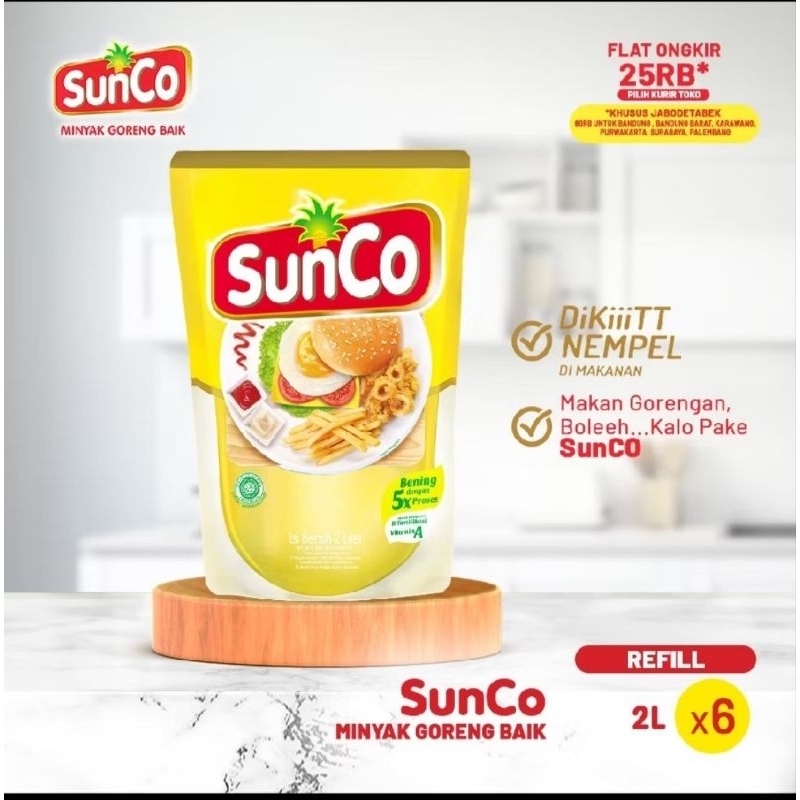 

Sunco Minyak Goreng refill 2 liter