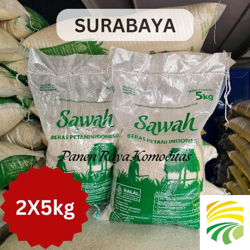 

Beras Sawah Sablon Wilmar 5kg x 2 Pcs (10Kg)