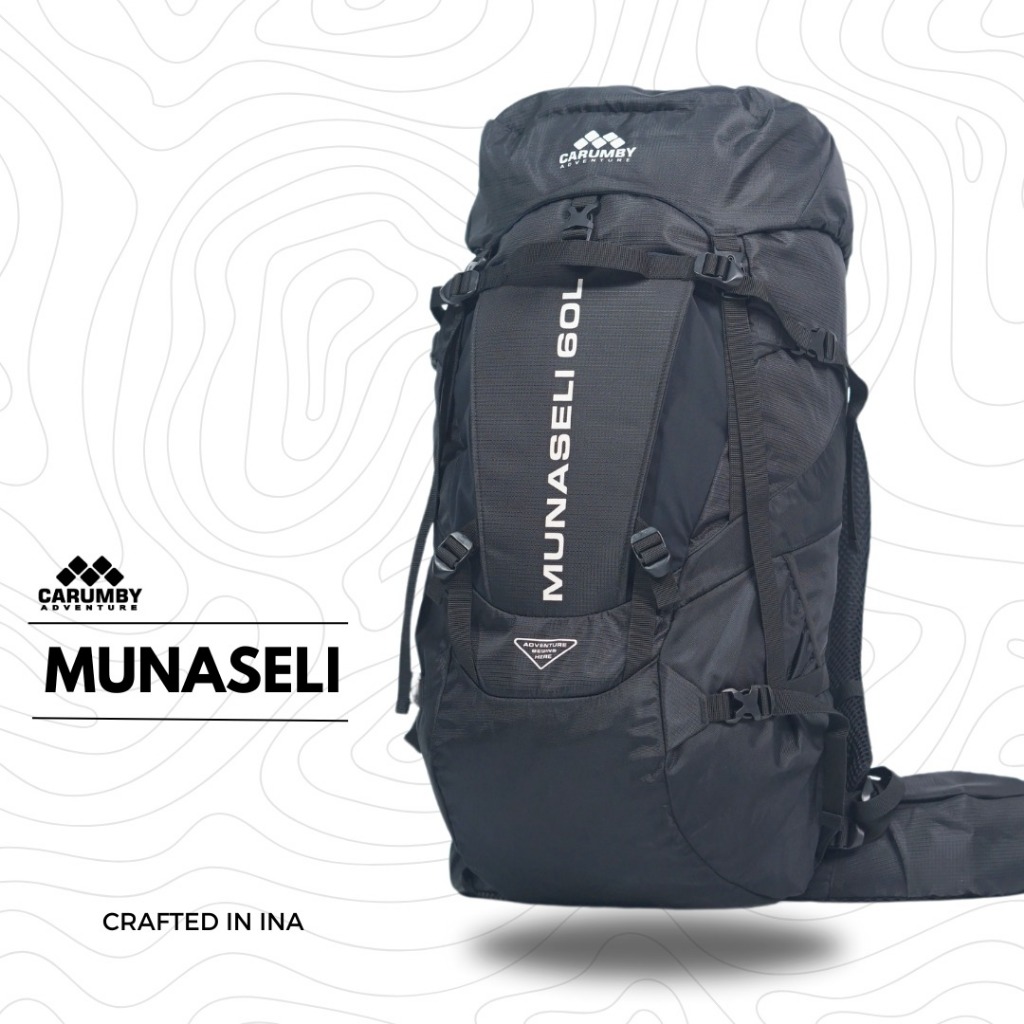 Carrier Keril Ransel Gunung Carumby Munaseli 60L