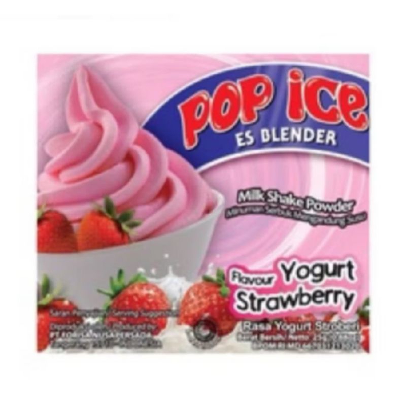 

POP ICE YOGURT STRAWBERRY 25 GR (10 PCS)