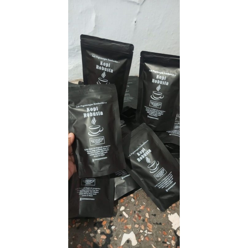 

kopi Robusta original khas pegunungan sumberduren Probolinggo