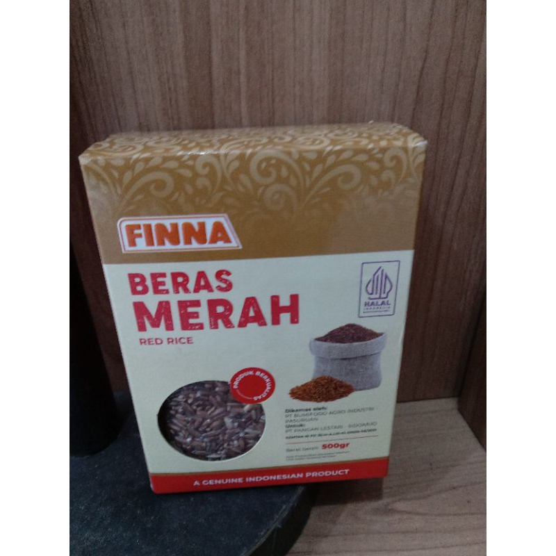 

finna beras merah