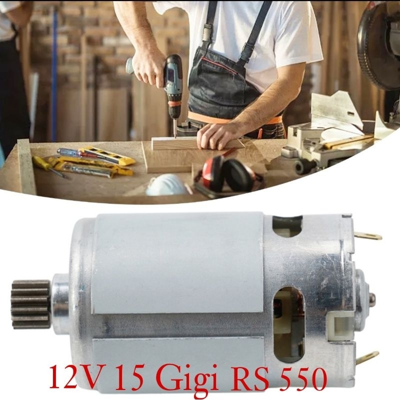 Dinamo RS 550 12v 15 gigi