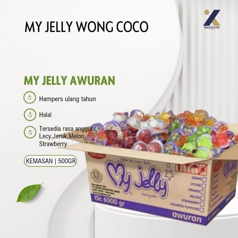 

My jelly wong coco awuran 500g