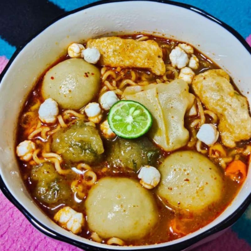 

baso aci cincang ayam mie
