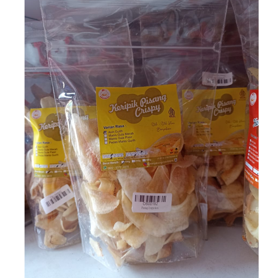 

Keripik Pisang Crispy 100g