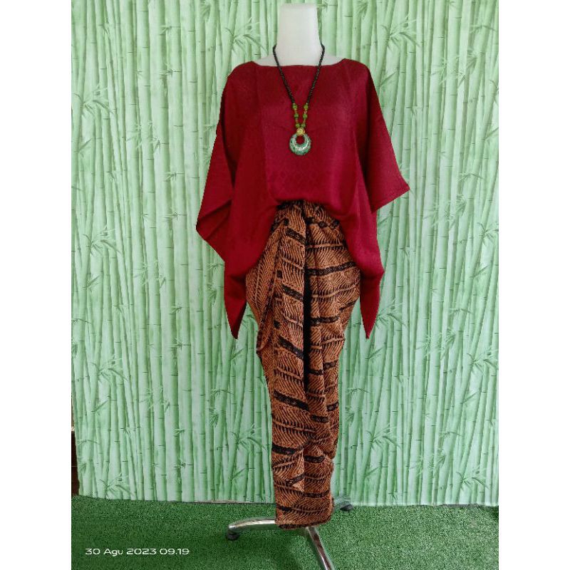 BLOUSE AYUNDA VISCOSE SEMI SUTRA TERLENGKAP HANYA ATASAN