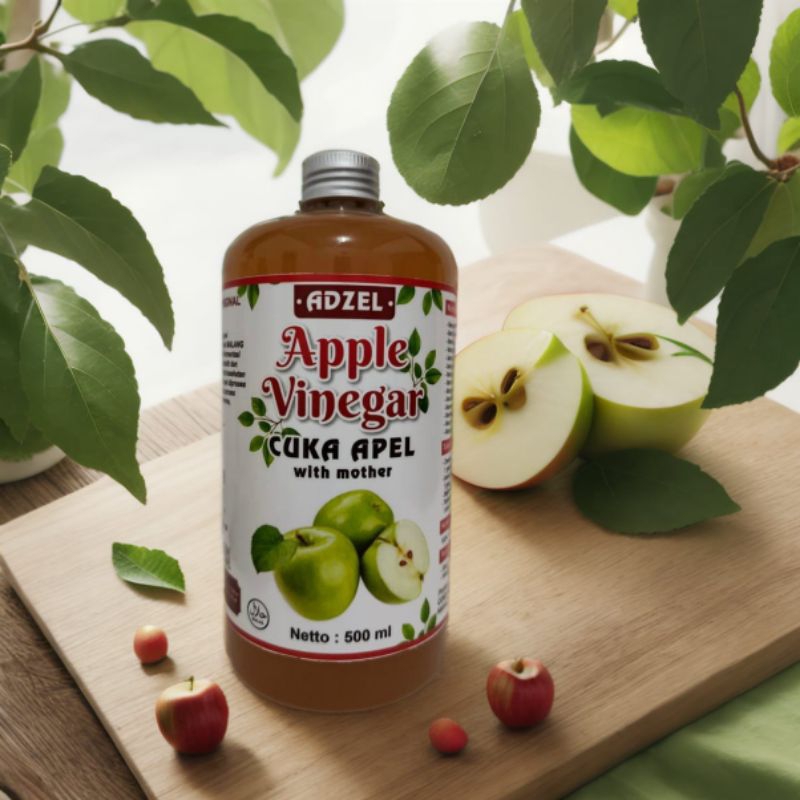

cuka apel 500ml - cuka apel original - cuka apel with mother - cuka apel kesehatan - cuka apel diet detox - apple vinegar