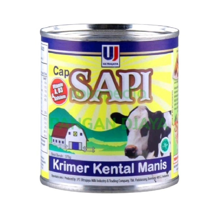 

susu kental ultra sapi full krim cream 375