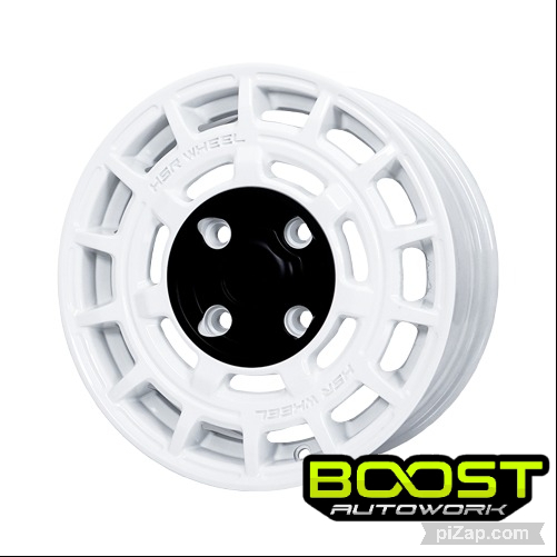 Velg Mobil Pcd 4x114,3 ring 14 MENTAWAI 1455 HSR R14X6 H4X114,3 ET36 GLOSSY WHITE